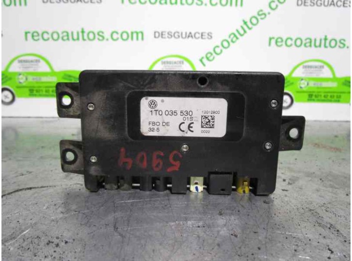 Replacement electronic module for Volkswagen Passat saloon (3C2) 2.0 TDI OEM IAM reference 1T0035530 12012900 