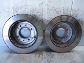 Replacement rear brake disc for Hyundai Sonata (Y4) 2.0 16V CAT OEM IAM reference 