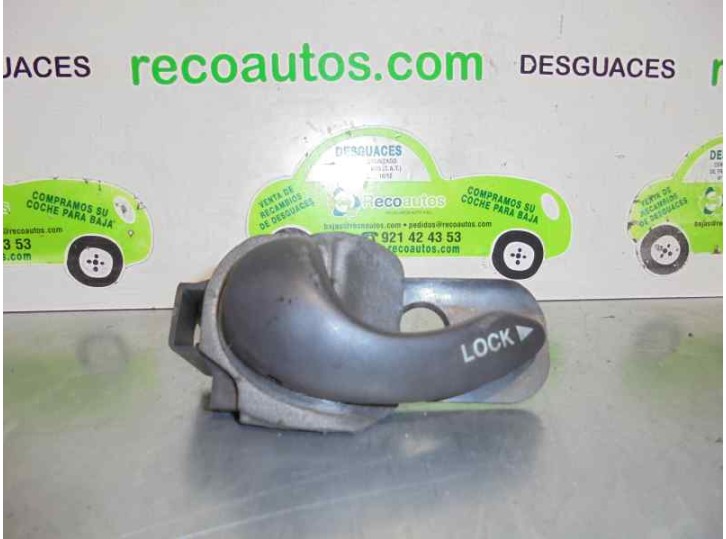 Replacement front left interior door handle for Fiat Doblo Cargo (223) 1.2 CAT OEM IAM reference CAJA 8 