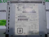 Recambio de sistema audio / radio cd para chrysler voyager (rg) 2.5 crd cat referencia OEM IAM 05080687AA 