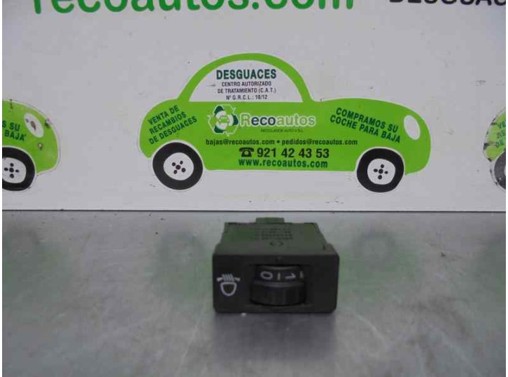 Replacement dashboard light switch for Peugeot 208 1.4 HDi FAP OEM IAM reference 96384422 96366692 
