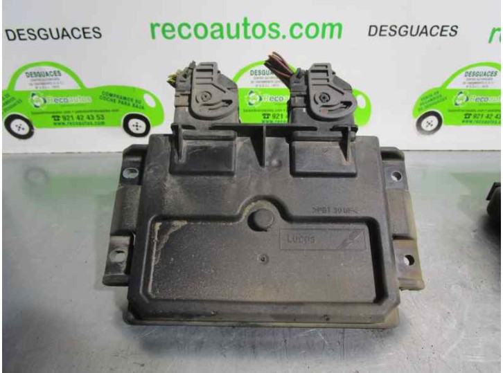 Replacement engine ECU for Peugeot 206 sedan XT OEM IAM reference 9639587680 R04080015F LUCAS