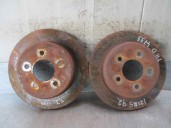 Recambio de disco freno trasero para chrysler grand voyager 2.8 crd cat referencia OEM IAM 4721023AF 