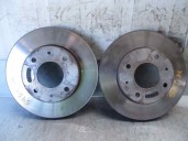 Recambio de disco freno delantero para hyundai sonata (y4) 2.0 16v cat referencia OEM IAM 