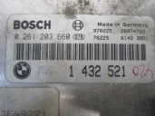Recambio de centralita motor uce para bmw serie 3 berlina (e36) 1.6 cat (m43) referencia OEM IAM 1432521 0261203660 BOSCH