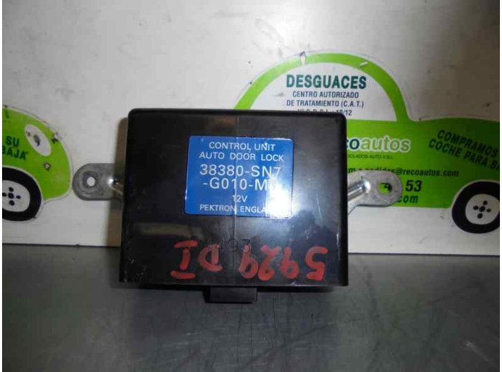 Recambio de centralita cierre para honda accord berlina (cc/ce) 2.0 cat referencia OEM IAM 38380SN7 
