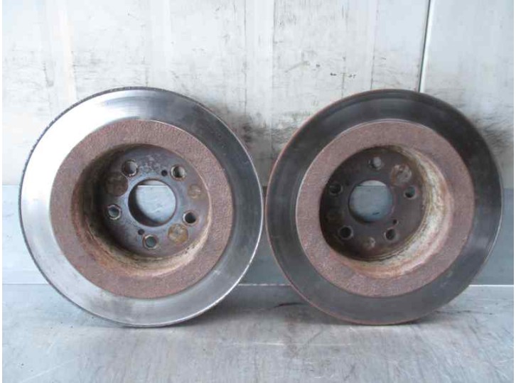 Recambio de disco freno trasero para toyota avensis berlina (t 22) 2.0 turbodiesel cat referencia OEM IAM   