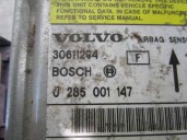 Recambio de centralita airbag para volvo v40 familiar 1.9 turbodiesel referencia OEM IAM 30611294 0285001147 BOSCH