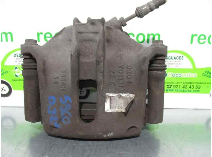 Recambio de pinza freno delantera izquierda para peugeot 207 1.4 hdi referencia OEM IAM 9683839980 0204004386 BOSCH