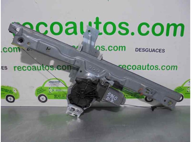 Recambio de elevalunas delantero derecho para peugeot 207 1.4 hdi referencia OEM IAM 400912E 2 PINES 5 PUERTAS.