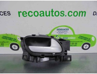 Recambio de maneta interior delantera derecha para peugeot 207 1.4 hdi referencia OEM IAM 96802455  