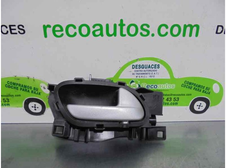Recambio de maneta interior delantera derecha para peugeot 207 1.4 hdi referencia OEM IAM 96802455 