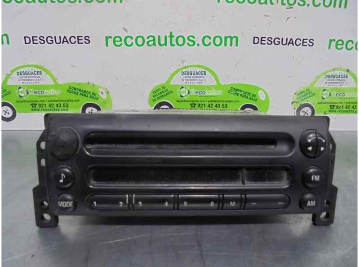 Recambio de sistema audio / radio cd para mini r50 , r53 16v turbodiesel cat referencia OEM IAM 13264010  