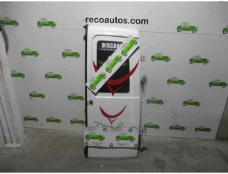 Replacement rear right door for Fiat Doblo Cargo (223) 1.2 CAT OEM IAM reference 51934386 WHITE, LABELED 4 DOORS