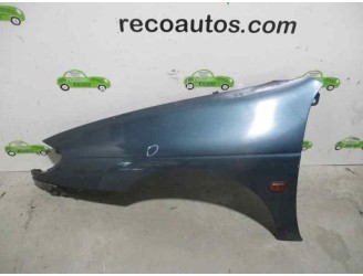 Recambio de aleta delantera izquierda para renault megane i classic (la0) 1.9 diesel referencia OEM IAM 7751675002 AZUL VERDOSO 