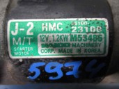 Recambio de motor arranque para hyundai lantra berlina (rd) 1.6 16v cat referencia OEM IAM 3510023100 M53486 MANDO