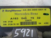 Recambio de centralita para mercedes-benz clase m (w163) 2.7 cdi 20v cat referencia OEM IAM A1635457932 4450000051E BORGWARNER