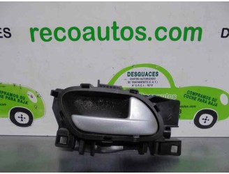 Replacement rear right interior door handle for Peugeot 207 1.4 HDI OEM IAM reference 96802455 BOX 6 