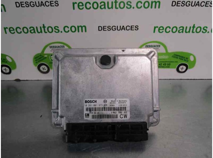 Recambio de centralita motor uce para opel vectra b berlina 2.0 dti referencia OEM IAM 09136118 0281001873 BOSCH