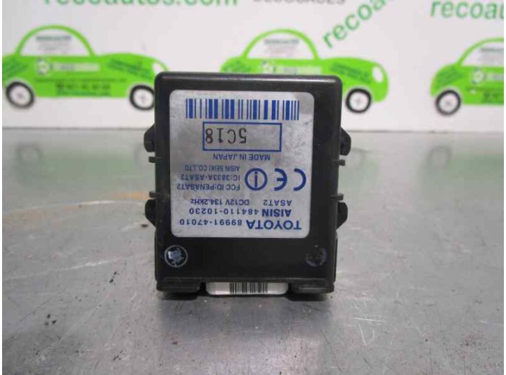 Recambio de modulo electronico para toyota prius (nhw20) 1.5 cat referencia OEM IAM 8999147010 48411010230 AISIN