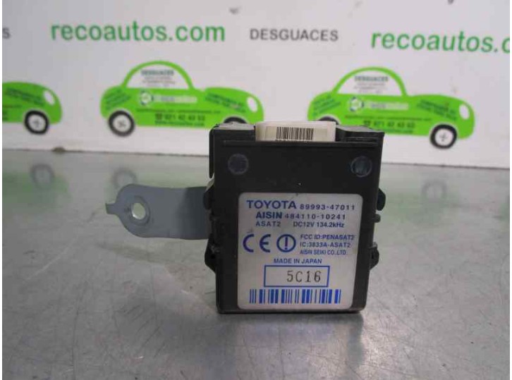 Recambio de modulo electronico para toyota prius (nhw20) 1.5 cat referencia OEM IAM 8999347011 48411010241 AISIN
