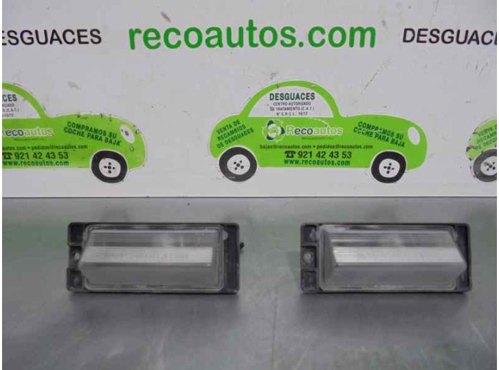 Recambio de piloto matricula para mitsubishi galant berlina (ea0) 2.0 cat referencia OEM IAM 1141265  