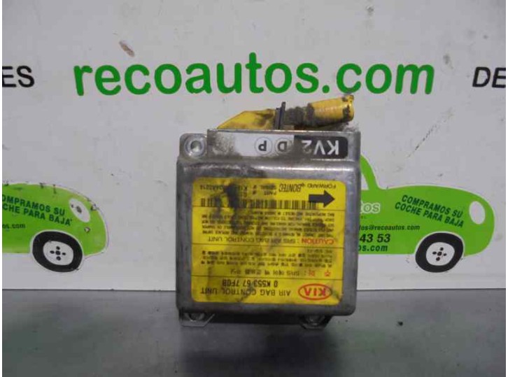 Recambio de centralita airbag para kia carnival 2.9 turbodiesel cat referencia OEM IAM 0K553677F0B  