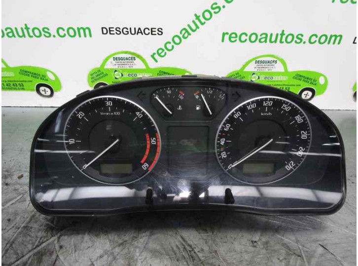 Recambio de cuadro instrumentos para skoda superb (3u4) 1.9 tdi referencia OEM IAM 3U0920812D  