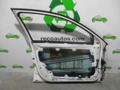 Replacement front left door for Skoda Superb (3U4) 1.9 TDI OEM IAM reference 3B4831051B WHITE 4 DOORS