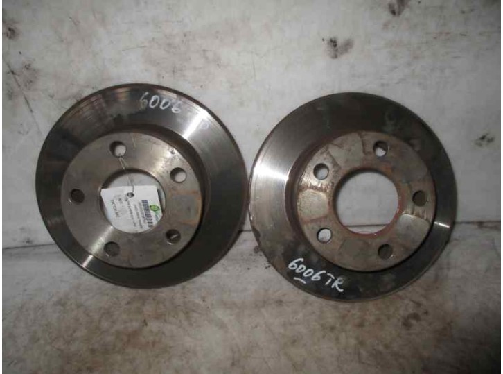 Recambio de disco freno trasero para skoda superb (3u4) 1.9 tdi referencia OEM IAM   