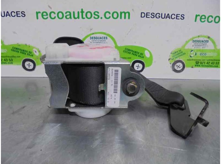 Recambio de cinturon seguridad trasero central para mg mg zs (t/rt) 1.8 16v cat referencia OEM IAM EVL105370 4 PUERTAS