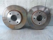 Recambio de disco freno delantero para ford fiesta (cbk) 1.4 16v cat referencia OEM IAM   