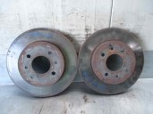 Replacement front brake disc for Nissan Almera (N15) 1.6 16V CAT OEM IAM reference 