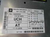 Recambio de sistema audio / radio cd para opel astra h ber. 1.7 16v cdti referencia OEM IAM 13255553 497316088 GRUNDIG