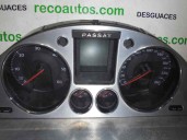 Recambio de cuadro instrumentos para volkswagen passat variant (3c5) 2.0 tdi dpf referencia OEM IAM 3C0920871 