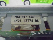 Recambio de luz interior para volkswagen sharan (7m6/7m9) 2.8 v6 24v referencia OEM IAM 7M3947105  