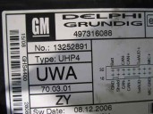 Recambio de centralita para opel astra h ber. 1.7 16v cdti referencia OEM IAM 13252891 497316088 GRUNDIG