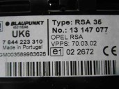 Recambio de mando multifuncion para opel astra h ber. 1.7 16v cdti referencia OEM IAM 13147077 7644223310 BLAUPUNKT
