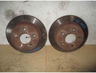 Recambio de disco freno trasero para mercedes-benz clase c (w202) berlina 2.8 24v cat referencia OEM IAM 