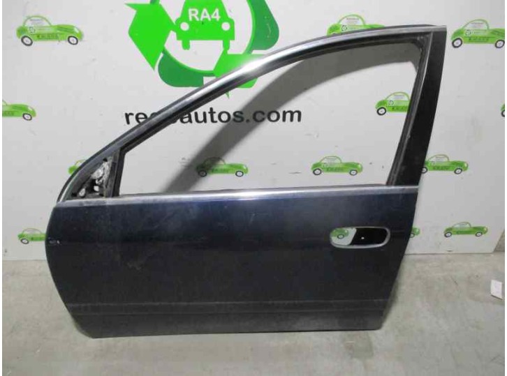 Replacement front left door for Peugeot 607 (S1) 3.0 V6 24V OEM IAM reference 9002L5 BLUE 4D