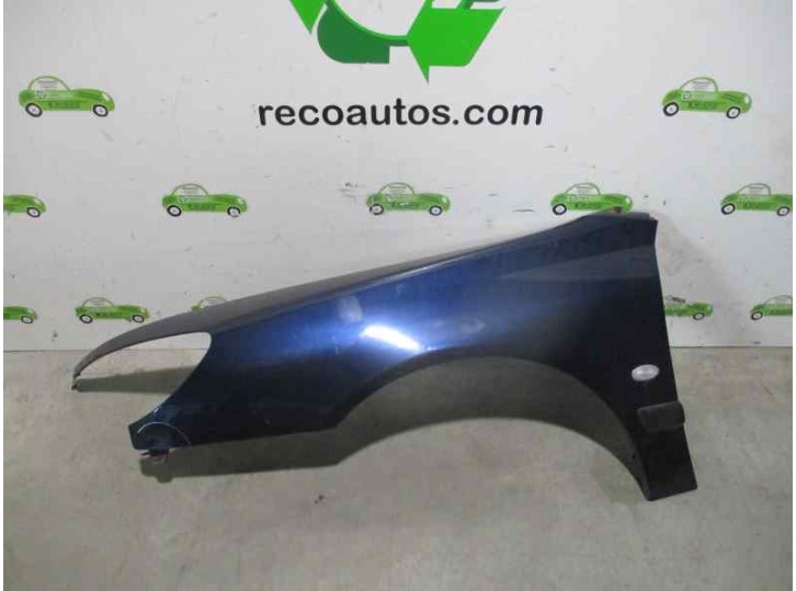Replacement front left fender for Peugeot 607 (S1) 3.0 V6 24V OEM IAM reference 7840N8 BLUE 
