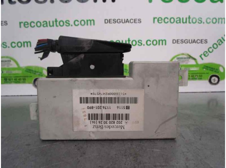 Recambio de centralita calefaccion para mercedes-benz clase c (w202) berlina 2.8 24v cat referencia OEM IAM 2028203026 117620189