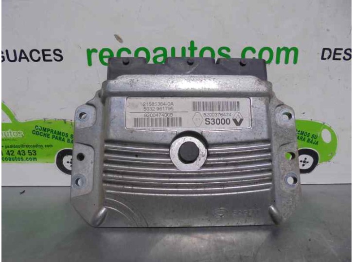 Replacement engine ECU for Renault Modus 1.4 16V OEM IAM reference 8200474008 21585364 
