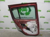 Recambio de puerta trasera izquierda para renault modus 1.4 16v referencia OEM IAM 821014278R GRANATE 5 PUERTAS