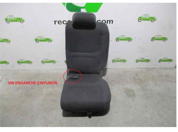 Recambio de asientos trasero izquierdo para land rover freelander (ln) 1.8 16v cat referencia OEM IAM TELA NEGRA 5 PUERTAS