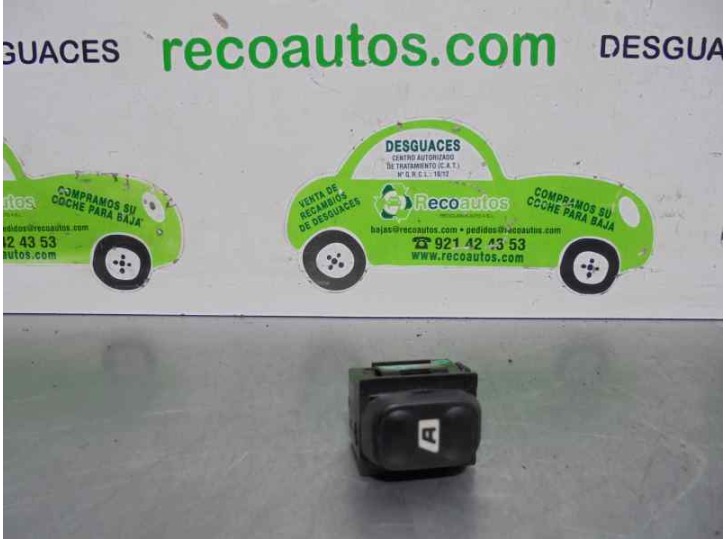 Recambio de mando elevalunas trasero derecho para peugeot 607 (s1) 3.0 v6 24v referencia OEM IAM 1605595 