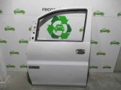 Replacement front left door for Hyundai H 1 2.5 CRDi CAT OEM IAM reference 760034A102 WHITE 5D