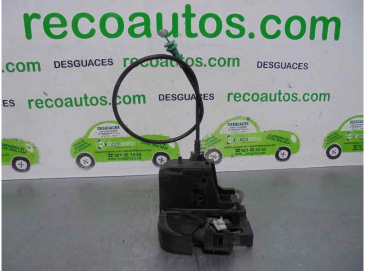 Replacement front right door lock for Renault Megane I phase 2 saloon (BA0) 1.9 diesel OEM IAM reference 2 PINS