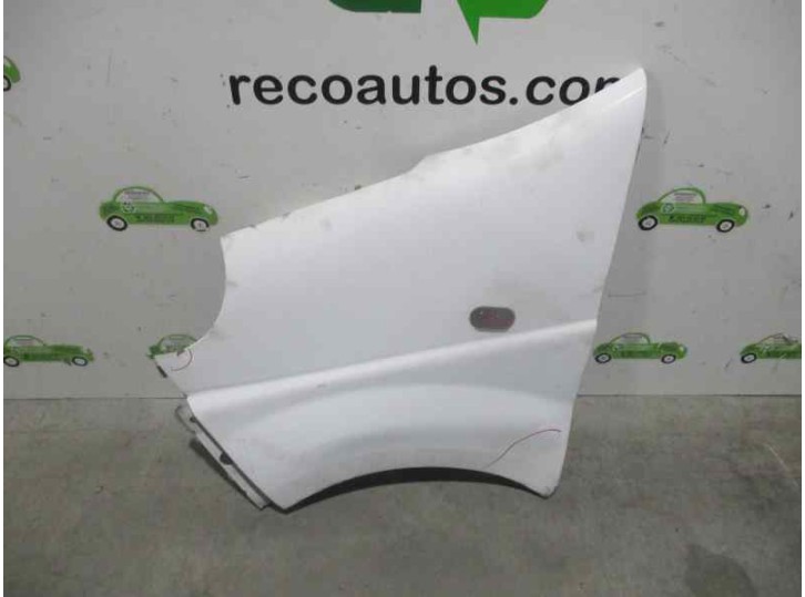 Recambio de aleta delantera izquierda para renault trafic caja cerrada (ab 4.01) 1.9 diesel referencia OEM IAM 7782524451 BLANCA
