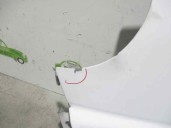 Recambio de aleta delantera izquierda para renault trafic caja cerrada (ab 4.01) 1.9 diesel referencia OEM IAM 7782524451 BLANCA